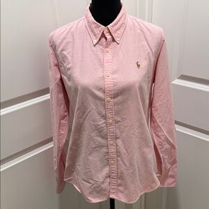 Polo by Ralph Lauren Light Pink Long-Sleeve Button-Down Shirt